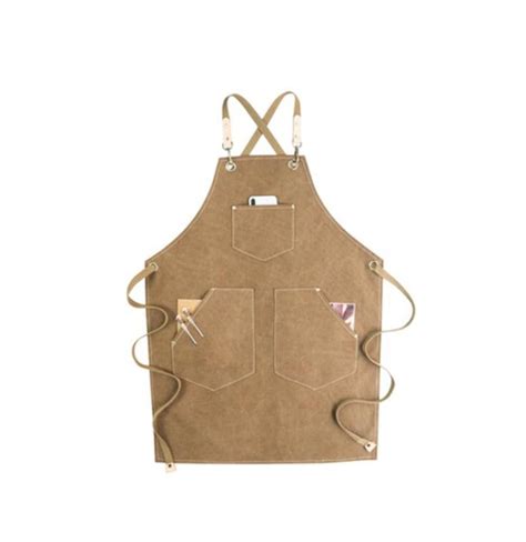 Canvas Apron Custom Stylish Work Apron Restaurants Apron Kitchens Apron