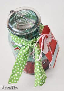 REINDEER MASON JAR GIFT CARD HOLDER 7 MORE