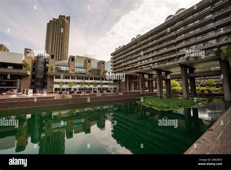 Barbican Centre, Barbican Estate in London, an icon of Brutalist ...