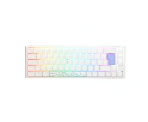 Ducky One Classic Sf Hot Swap Rgb Mx Red Blanco Teclado En Punto By Z E