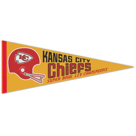 WinCraft Kansas City Chiefs Super Bowl LIV Champions 12 X 30