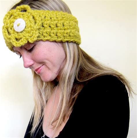 Mel P Designs Free Crochet Headband Earwarmer Pattern