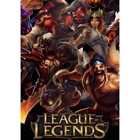 LOL League of Legends Posters A4 Size | Shopee Philippines