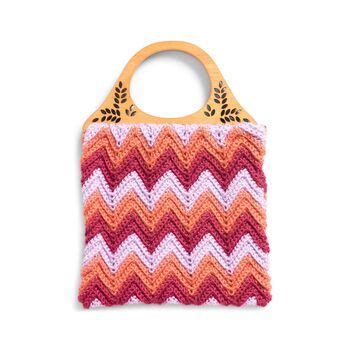 Crochet Patterns Galore Ripple Radiance Tote