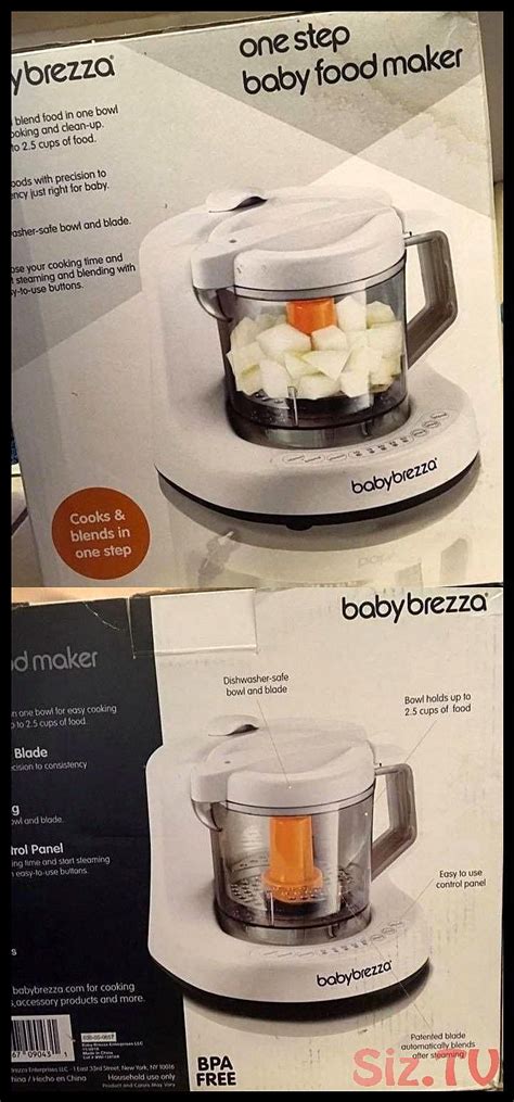 Baby Brezza Baby Food Maker Machine One Step Steamer and Blender Puree ...