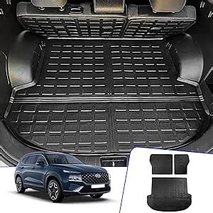 Amazon Rongtaod Cargo Mat Compatible With Hyundai Santa