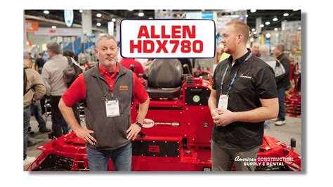 Allen Hdx780 12ft Riding Trowel At Woc Youtube