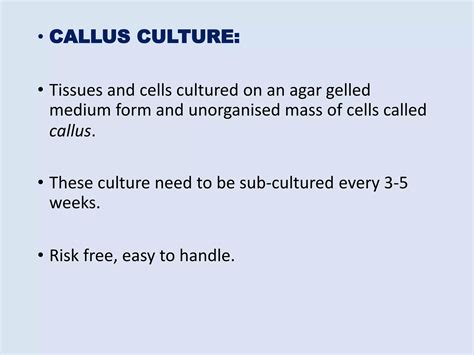 Callus and Suspension cultures | PPTX