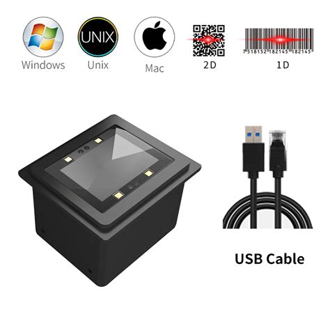 USB проводной сканер штрих-кода 1D/2D | AliExpress