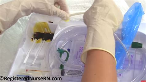 male foley indwelling catheter insertion   insert  catheter