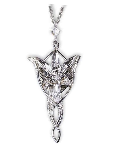 Arwen Evenstar Sterling Silver Pendant Lord Of The Rings Noble