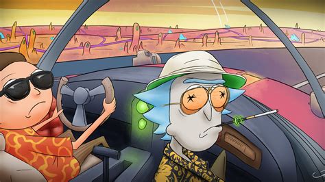 1920x1080 Rick And Morty So High Laptop Full Hd 1080p Hd 4k Wallpapers
