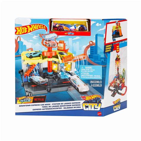 Hot Wheels Şehir Hayatı Serisi HDR24 Downtown Tune Up Shop Toyzz Shop
