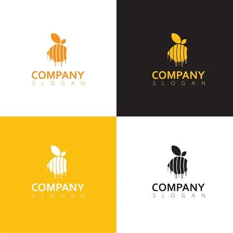 Premium Vector Vector Minimalist Honey Logo Design
