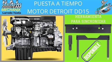 Puesta A Tiempo De Motor Detroit Dd Herramienta Para Sincronizar