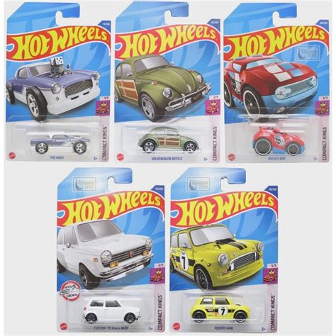 Série Compact Kings Completa Main Line 2022 5 Miniaturas Hot Wheels em Promoção na Americanas