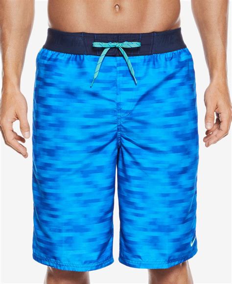 Lyst - Nike Men's Flux Drawstring Swim Trunks in Blue for Men