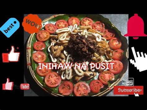 Grilled Squid Marinated Squid Samgyupsal Style Inihaw Na Pusit Cook By