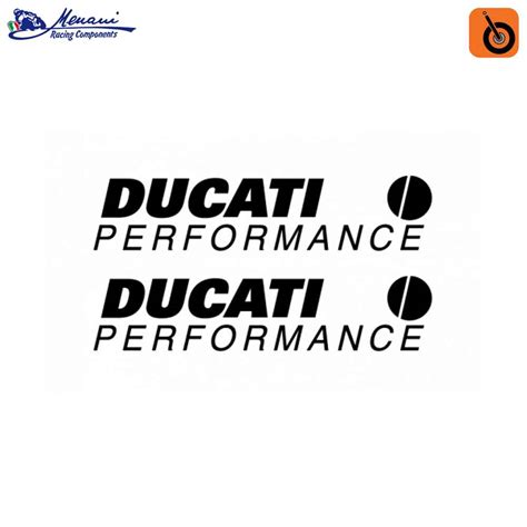 Coppia Adesivi Ducati Performance Imotoricambi