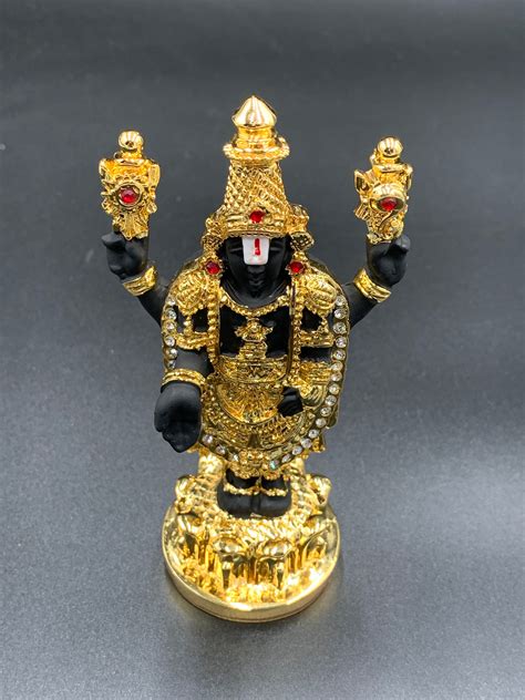 Venkateshwara Swamy Idol Lord Vishnu Wedding Decor Gifting Etsy