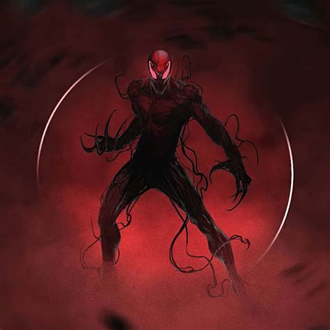 Download Symbiote Unleashed - A Dark Marvel Wallpaper | Wallpapers.com