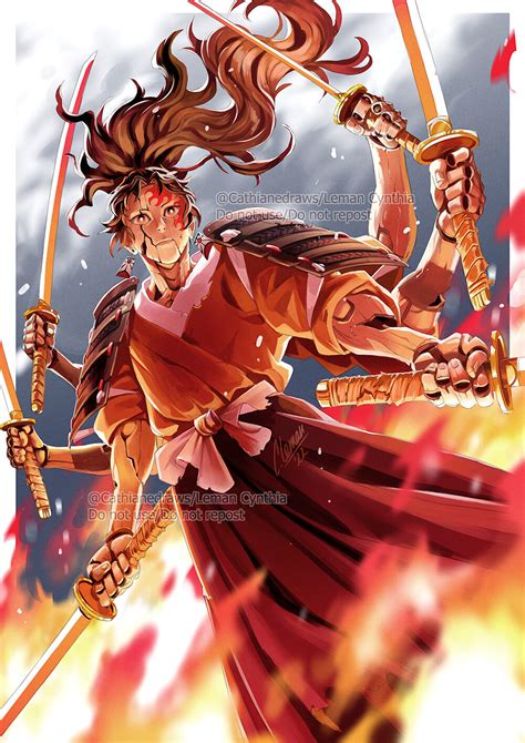 Artstation Yoriichi Type Zero Ii Kimetsu No Yaiba