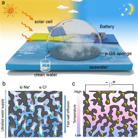 Figure From Highly Salt Resistant And All Weather Solar Driven