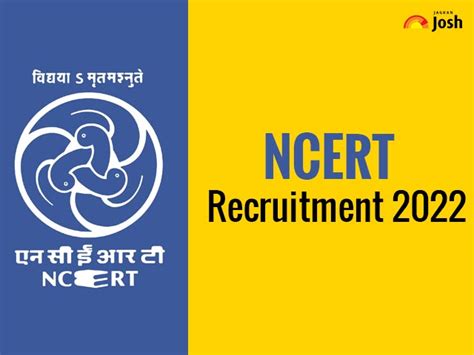 NCERT Recruitment 2022 For 54 Posts Of Consultant Office Assistant And