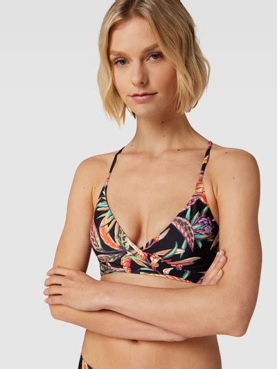 Oneill Bikini Oberteil Mit Allover Print Modell Baay Black Online