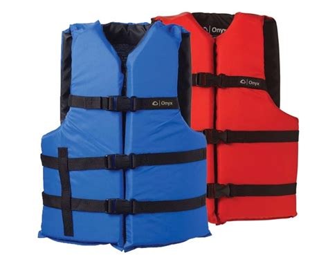 Onyx Adult General Purpose Life Vests Flotation Vests