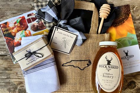 NC Honey Favorites Gift Bag Buck Naked Farm