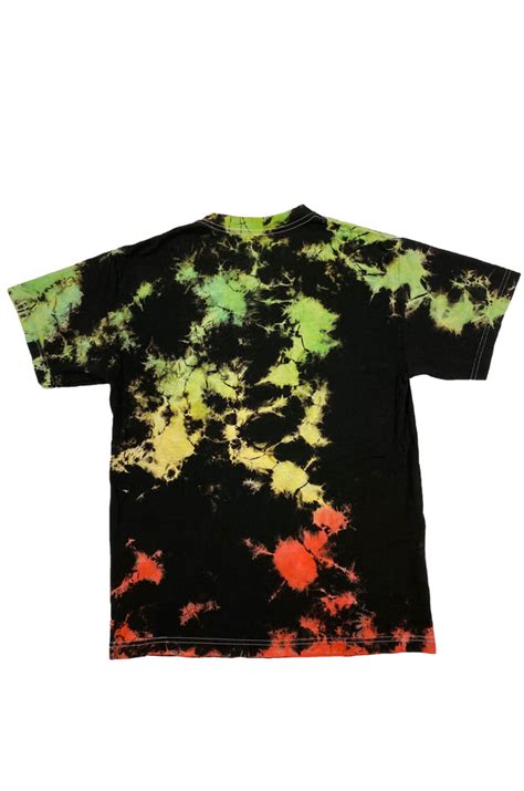 Multi Color Crystal Wash Tie Dye T Shirt Custom Colors Apparel