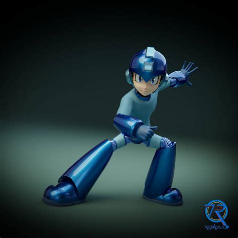 Mega Man 3d Fan Art Pt1 By Renkaji On Deviantart