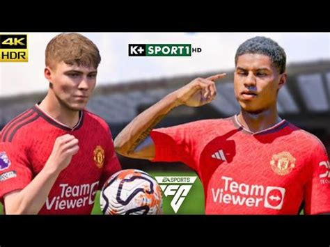 EA SPORTS FC 24 | MANCHESTER UNITED VS MANCHESTER CITY | HOIJLUND TỎA SÁNG !!! - YouTube