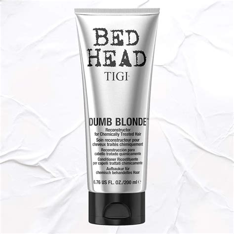 TIGI Bed Head Dumb Blonde Reconstructor Conditioner Oz Strengthen Revive Blonde Hair