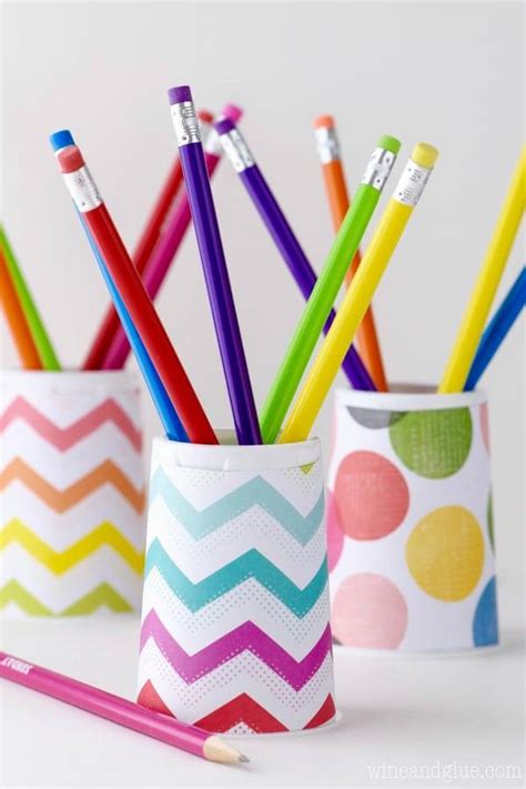 Creative DIY Pencil Holder Ideas - DIYnCrafty