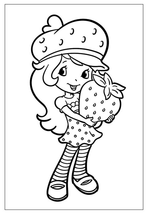 Imagem Da Moranguinho Para Imprimir - Desenhos da Moranguinho para Colorir e Imprimir