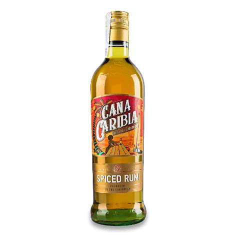 Напій ромовий Cana Caribia Spiced Gold 0,7л – онлайн-супермаркет «Сільпо»