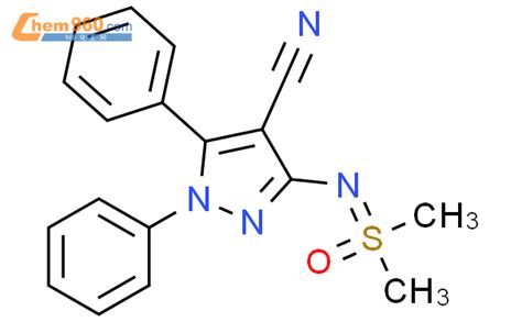 89544 90 1 Sulfoximine N 4 Cyano 1 5 Diphenyl 1H Pyrazol 3 Yl S S