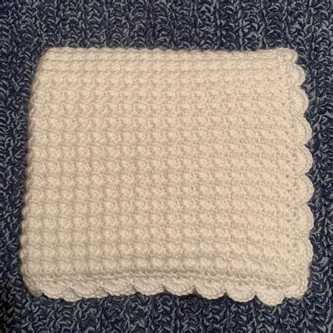 Puff Stitch Baby Blanket Needleworking Project By Vorlicek Craftisian