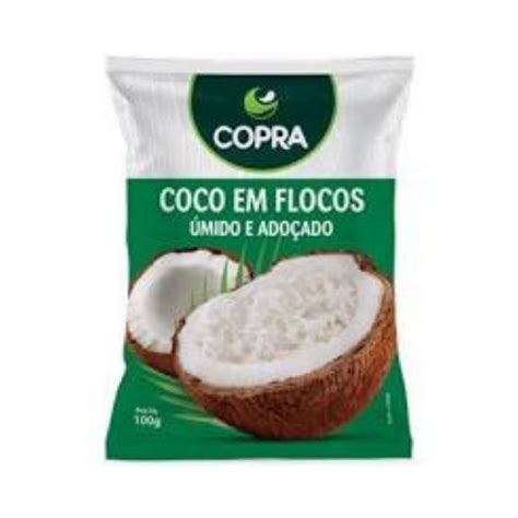 Coco Ralado Copra G Flocado Umido E Adocado Cadan