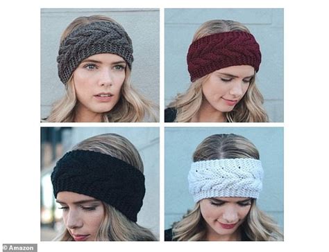 These Amazon knitted winter headbands are ideal for keeping you cosy and warm - ReadSector