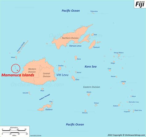 Mamanuca Islands Map Fiji Detailed Maps Of Mamanuca Islands
