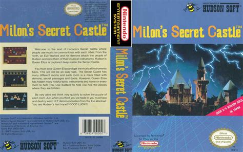 Milons Secret Castle Nintendo Nes Videogamex