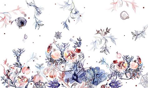 Купить обои дикий гранат / панно в интернет-магазине Fun House Store