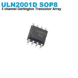 ULN2001D 3x NPN Darlington Transistor Array SOP8 – UGE Electronics Egypt