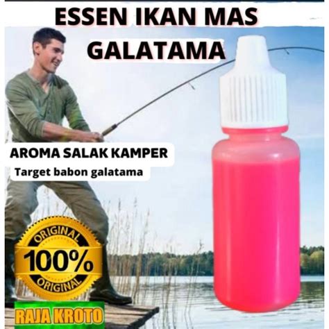 Jual Essen Ikan Galatama Paling Jitu Aroma Kamper Salak Untuk Ikan Mas