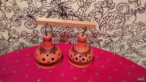 Стари лампи 10 | Антиквариат | Русе Лот от две стари ръчно изработени ...