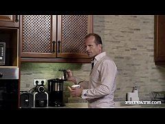 Horny Housewife Sienna Day Fucks Two Men In The Kitchen Xxx Mobile Porno Videos Movies