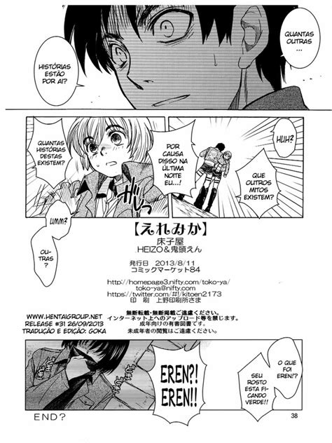 Mikasa E Eren Shingeki No Kyojin Hentai 4K Desenho Porno E Quadrinhos Eróticos